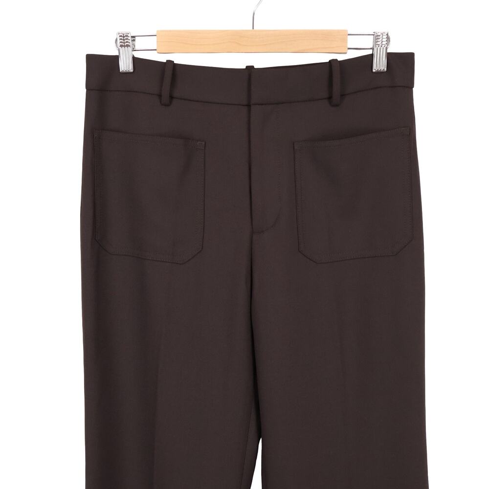 NWT Madewell High-Rise Stretch Twill Bootcut Trouser Pants Molasses Brown Size 8 - Picture 6 of 11